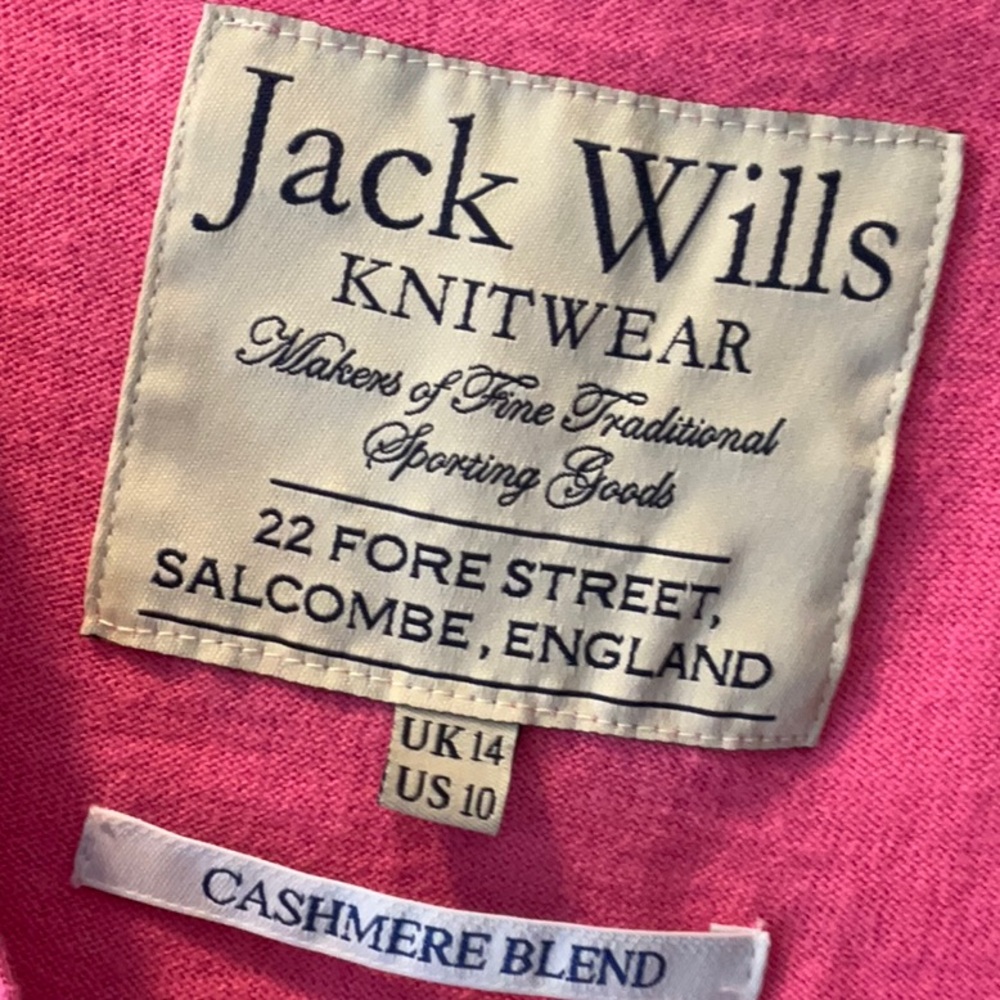 Jack Wills Pink Women's Sweater - Picture 2 of 3